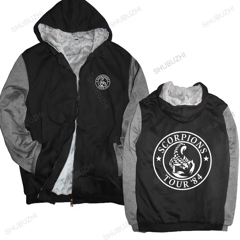 brand winter hoodie warm coat SCORPIONS TOUR Meine Schenker Jabs Buchholz HARD ROCK HEAVY METAL BAND winter jacket for boys 
brand winter hoodie warm coat SCORPIONS TOUR Meine Schenker Jabs Buchholz HARD ROCK HEAVY METAL BAND winter jacket for boys