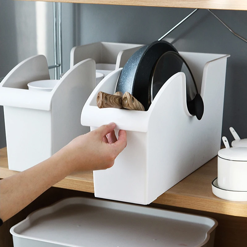 Kitchen Supplies Useful Storage Box Pulley Pot Cover Plastic Shelf Kitchenware Spice Plate Utensils Rack Organizer Space Saver
Kitchen Supplies Useful Storage Box Pulley Pot Cover Plastic Shelf Kitchenware Spice Plate Utensils Rack Organizer Space Saver