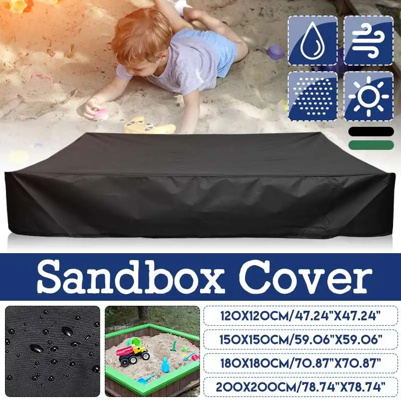 Waterproof Oxford Cloth Dust Cover with Drawstring Bunker Outdoor Garden Farm Dustproof Children Toy Sandpit Pool Sandbox Cover
Waterproof Oxford Cloth Dust Cover with Drawstring Bunker Outdoor Garden Farm Dustproof Children Toy Sandpit Pool Sandbox Cover