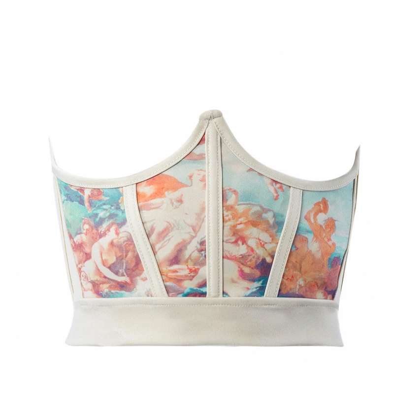 Elegant Cartoon Pattern Corset Sexy Ultra Super Wide Belt Female Bustier Vintage Harajuku Y2K Accesoories Corset Crop Top
Elegant Cartoon Pattern Corset Sexy Ultra Super Wide Belt Female Bustier Vintage Harajuku Y2K Accesoories Corset Crop Top