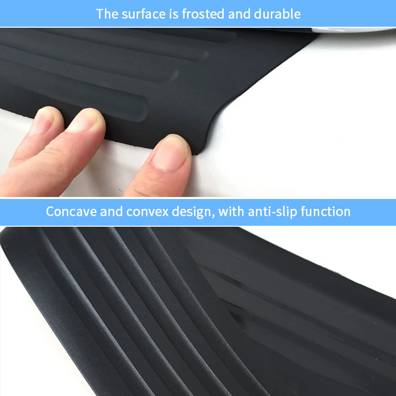 Car Trunk Door Sill Plate Rear Bumper Guard Protector Rubber Pad Durable Protective Self-adhesive Car Rear Bumper Protector Set
Car Trunk Door Sill Plate Rear Bumper Guard Protector Rubber Pad Durable Protective Self-adhesive Car Rear Bumper Protector Set