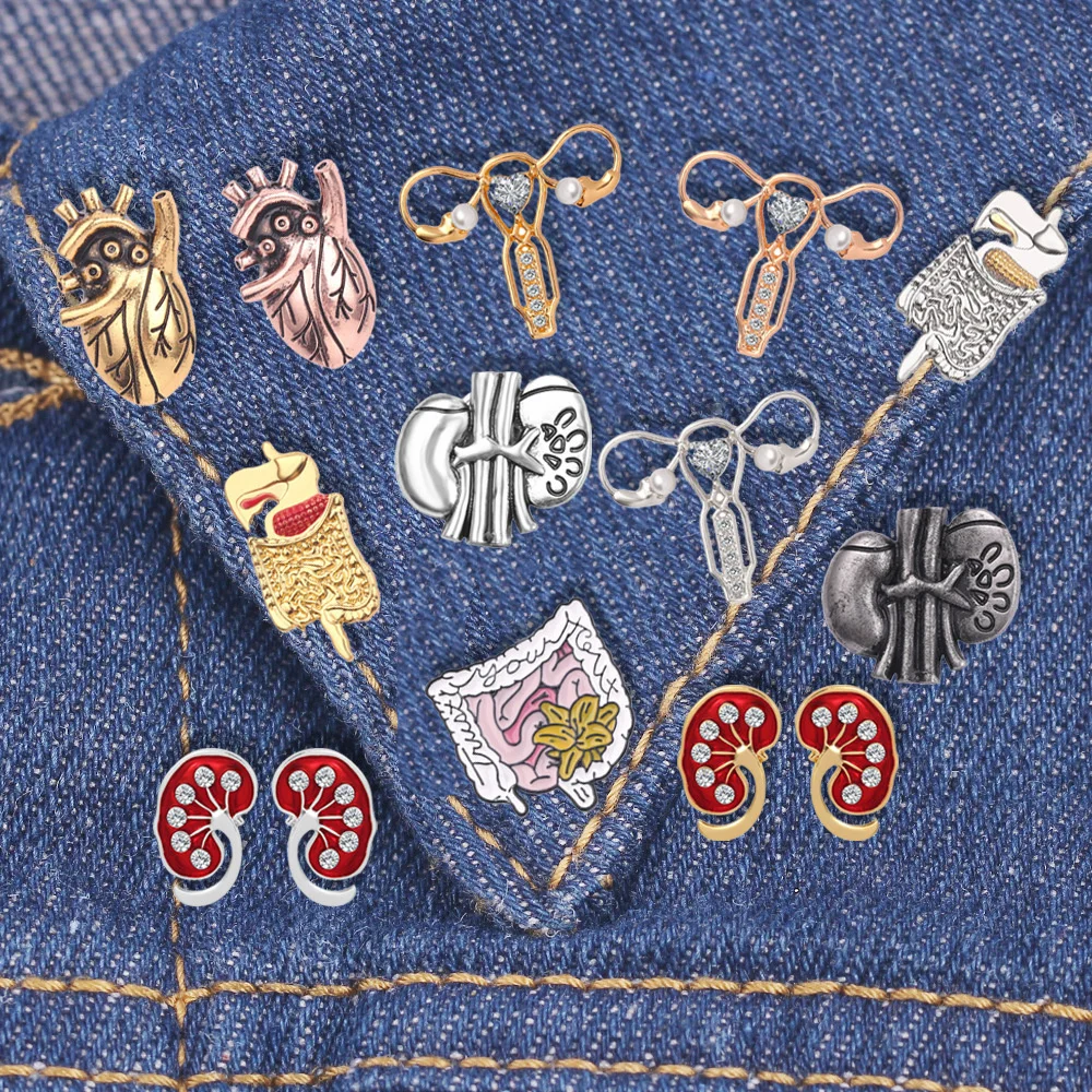 Hospital Doctor Nurse Human Medical Organs Brooch Personality Medicine Brooch Pins Hospital Supply Cute Metal Jewelry Gift
Hospital Doctor Nurse Human Medical Organs Brooch Personality Medicine Brooch Pins Hospital Supply Cute Metal Jewelry Gift