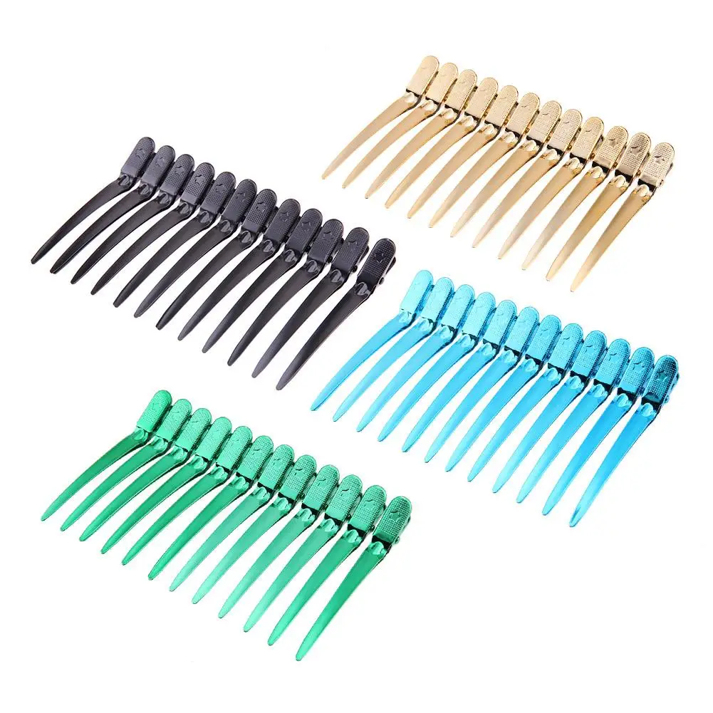 12 PCS Hair Clips Hairdressing Gold Black Section Clamps Metal Pro Hairdressing Hairpins Cutting Salon Hair Styling Tools
12 PCS Hair Clips Hairdressing Gold Black Section Clamps Metal Pro Hairdressing Hairpins Cutting Salon Hair Styling Tools
