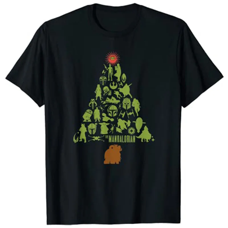The Mandalorian Holiday Christmas Tree T-Shirt Funny Xmas Costume Vacation Tee Tops 
The Mandalorian Holiday Christmas Tree T-Shirt Funny Xmas Costume Vacation Tee Tops