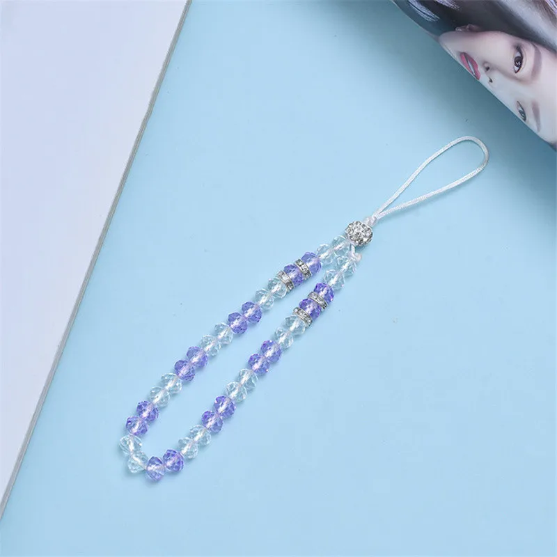 Punki Pop Hand Crystal Bead Mobile Phone Chain Korean Jade Bead Short Wrist Rope Style Variety Can Be Arbitrary Principle
Punki Pop Hand Crystal Bead Mobile Phone Chain Korean Jade Bead Short Wrist Rope Style Variety Can Be Arbitrary Principle
