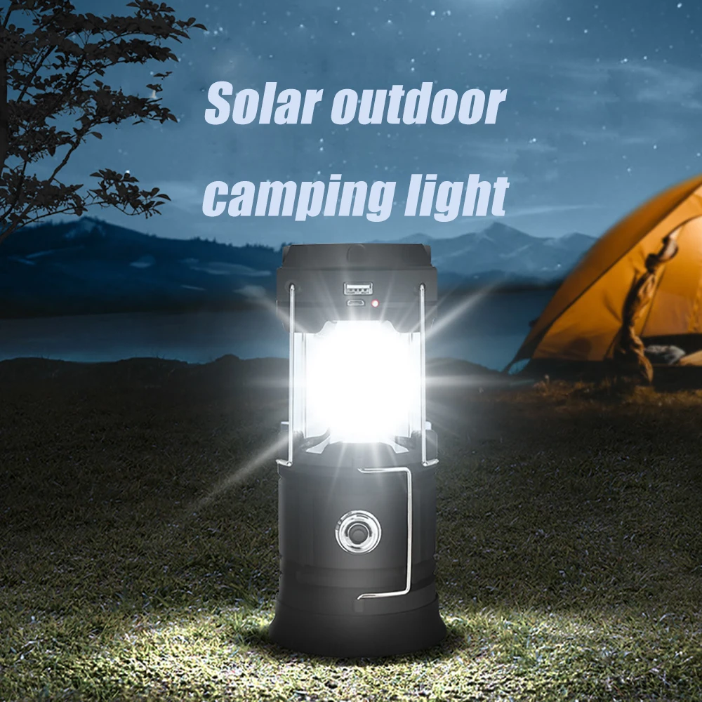 New LED Camping Light USB Rechargeable Outdoor Portable Camping Light Multifunctional Solar Outdoor Camping Light Tent Light
New LED Camping Light USB Rechargeable Outdoor Portable Camping Light Multifunctional Solar Outdoor Camping Light Tent Light