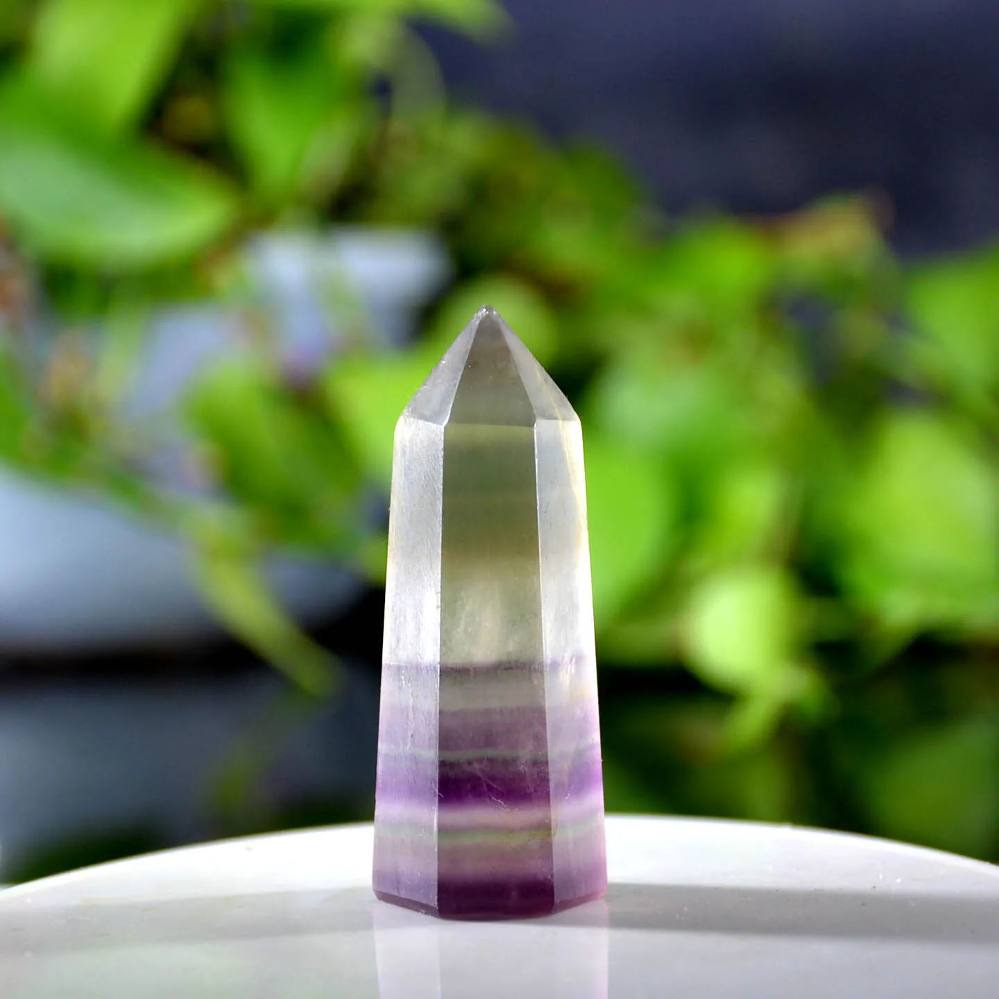 Natural Colorful Fluorite Hexagonal Column Crystal Point Healing Wand Mineral Quartz Home Decoration Stone Study Room Decoratio
Natural Colorful Fluorite Hexagonal Column Crystal Point Healing Wand Mineral Quartz Home Decoration Stone Study Room Decoratio