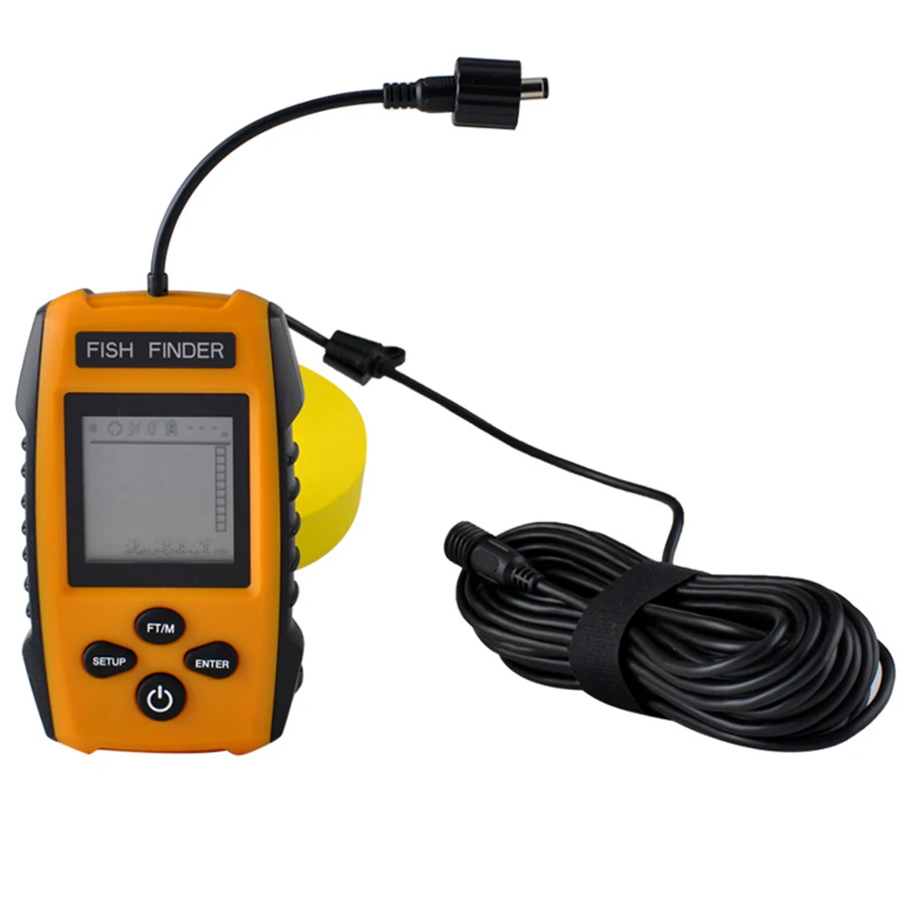 Portable 100m Wired Sonar Sensor LCD Fish Finder Depth Locator Echo Sounder Fishfinder Ice Fishing Tackle Accessories Wholesale
Portable 100m Wired Sonar Sensor LCD Fish Finder Depth Locator Echo Sounder Fishfinder Ice Fishing Tackle Accessories Wholesale