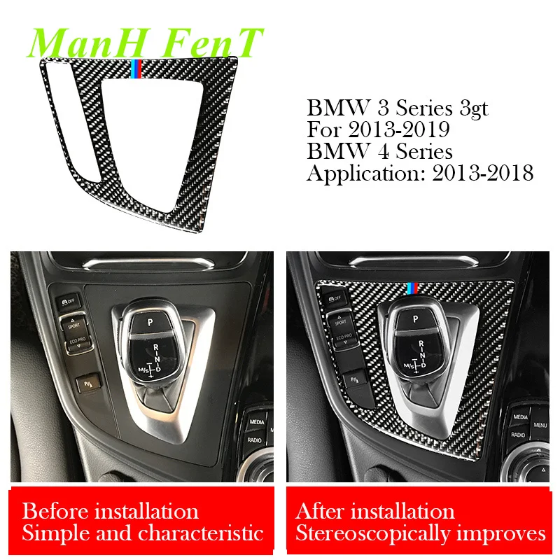 For BMW F30 F34 320i 3GT 3 Serise 4 Series Gear Panel Carbon Fiber Decoration 3D Sticker Interior 2013-2018
For BMW F30 F34 320i 3GT 3 Serise 4 Series Gear Panel Carbon Fiber Decoration 3D Sticker Interior 2013-2018