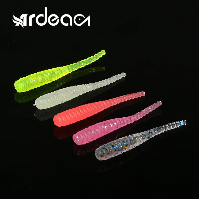 ARDEA 60pcs 35mm/0.3g Needle Tail Soft Bait Worm Kit Silicone Small Grub Spiral Fishing Lure Set Jig Wobbler Swimbaits Fake Isca
ARDEA 60pcs 35mm/0.3g Needle Tail Soft Bait Worm Kit Silicone Small Grub Spiral Fishing Lure Set Jig Wobbler Swimbaits Fake Isca