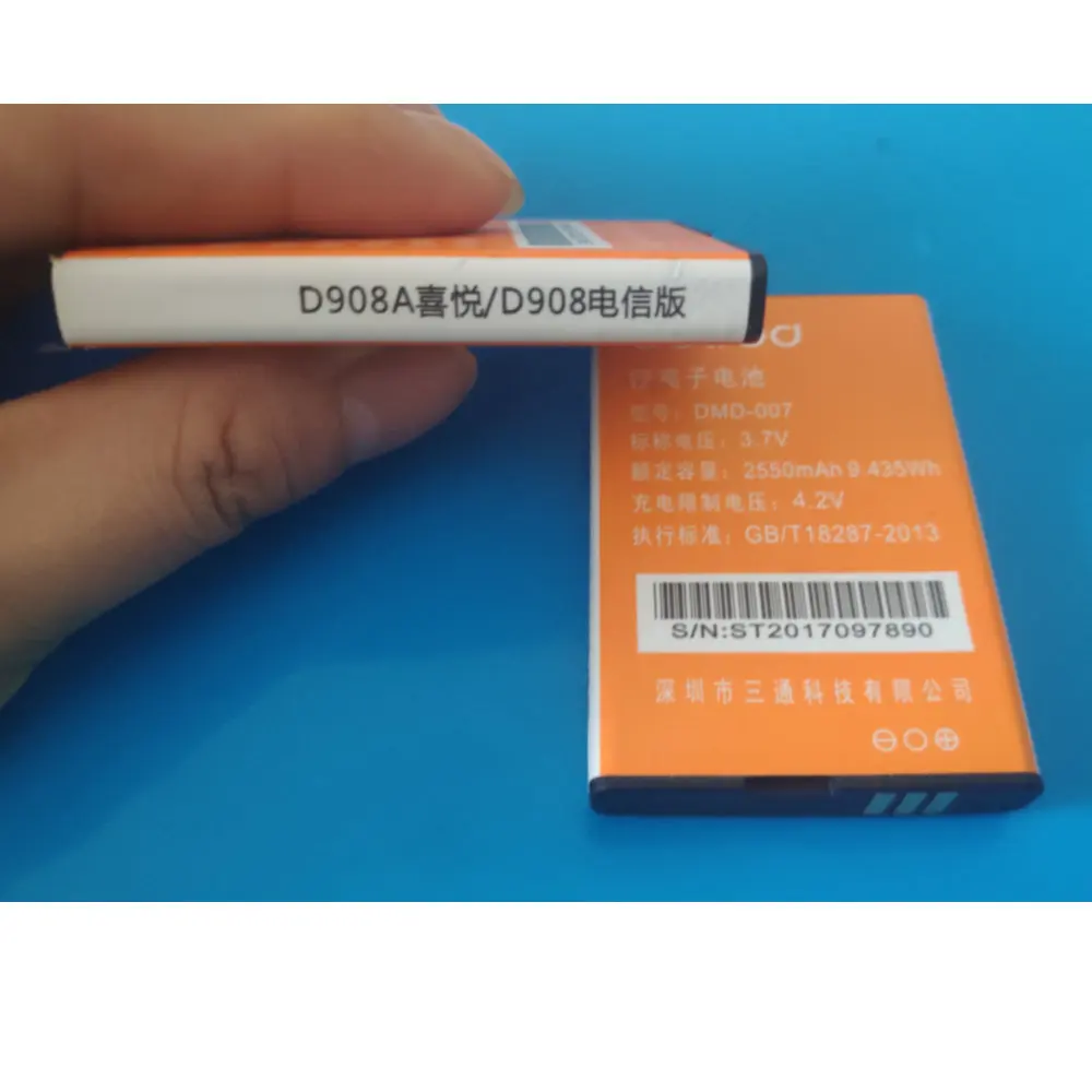 3,7 v 2550mah аккумуляторная батарея для Dometic D908A Joy D908 телефонная батарея 
3,7 v 2550mah аккумуляторная батарея для Dometic D908A Joy D908 телефонная батарея