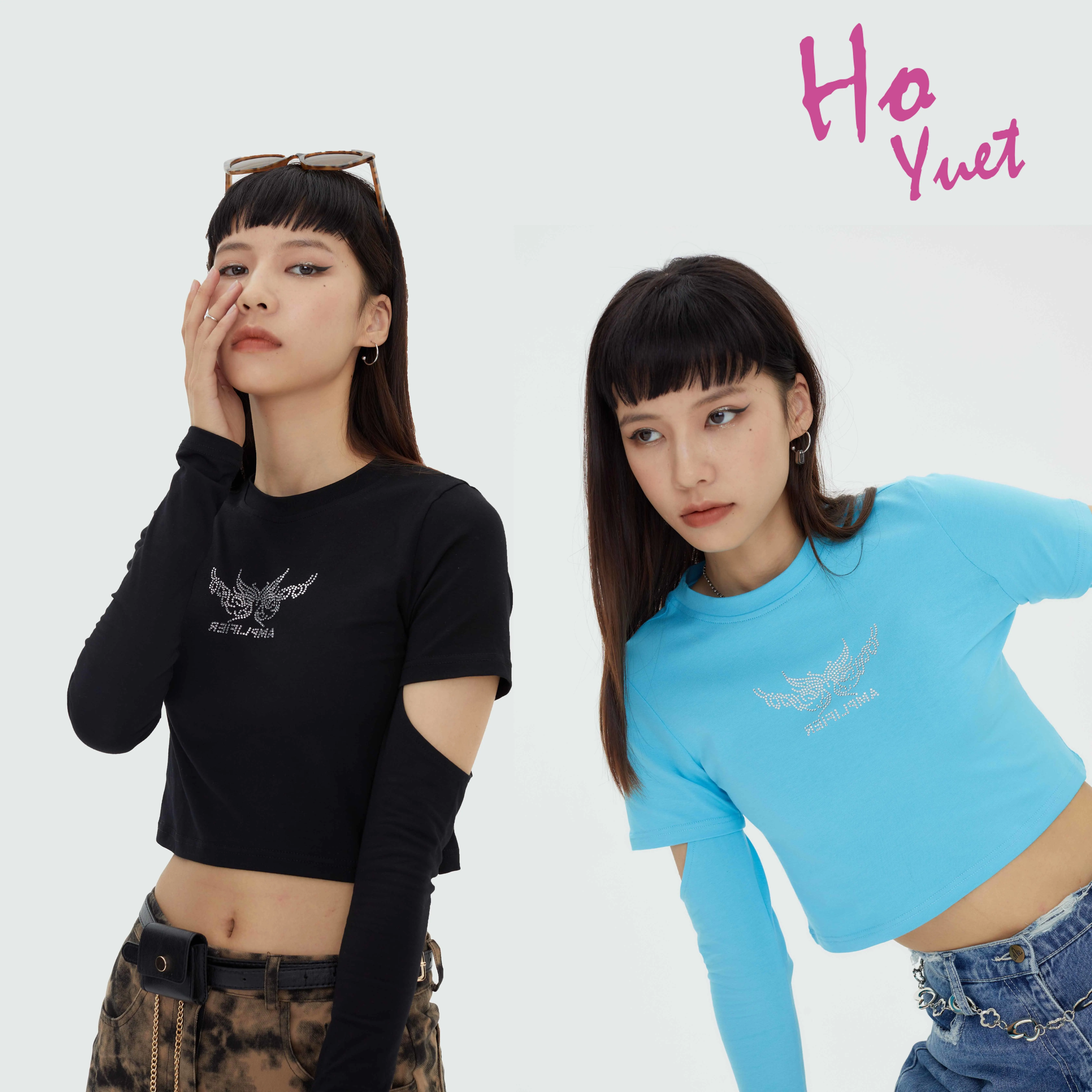 Hoyuet Aesthetic Y2k Tops Women Summer Fashion Full Sleeve Crop Top Woman Kawaii Diamonds Tshirts Vintage Comic Harajuku Gothic
Hoyuet Aesthetic Y2k Tops Women Summer Fashion Full Sleeve Crop Top Woman Kawaii Diamonds Tshirts Vintage Comic Harajuku Gothic