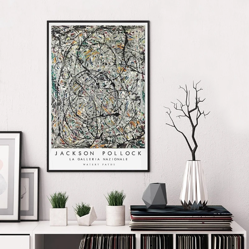 Jackson Pollock Abstract Painting Fine Art Poster Gallery Wall Art Canvas Prints Wall Pictures for Living Room Home Decor
Jackson Pollock Abstract Painting Fine Art Poster Gallery Wall Art Canvas Prints Wall Pictures for Living Room Home Decor