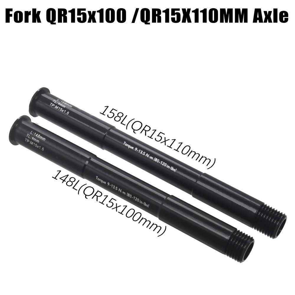 Вилка MTB QR15x100 qr15x110 мм аксессуары для осевого рычага ROCKSHOX 38g 15x100 QR15 15*100 | Спорт и