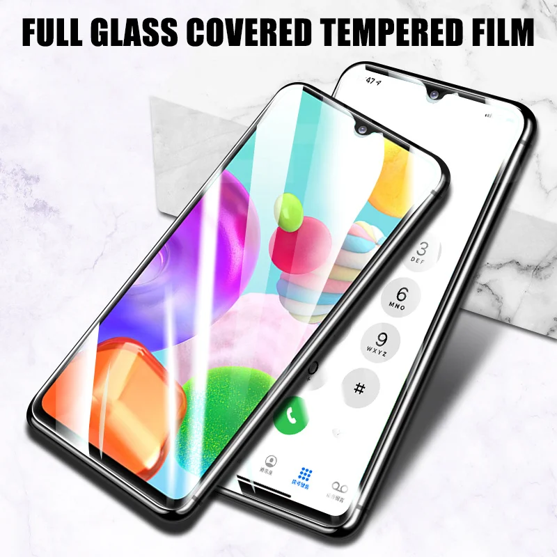 Защитное стекло 9D для Samsung Galaxy A01 A11 A21 A31 A41 A51 A71 закаленное M01 M11 M21 M31 M51 | Мобильные