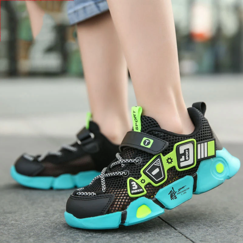 High Quality Children's Shoes Breathable Sneakers For Boys Lightweight Kids Shoes Soft Bottom Running Tennis Shoes TX51
High Quality Children's Shoes Breathable Sneakers For Boys Lightweight Kids Shoes Soft Bottom Running Tennis Shoes TX51