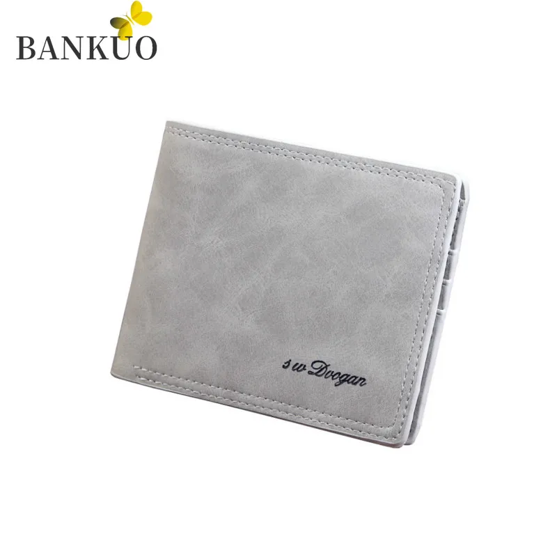 BANKUO 2021 New Men's Leather Wallets Simple Fashion Short Purse Men's Vintage Sewing Thread Thin Wallet Classic Coin Purse X114
BANKUO 2021 New Men's Leather Wallets Simple Fashion Short Purse Men's Vintage Sewing Thread Thin Wallet Classic Coin Purse X114