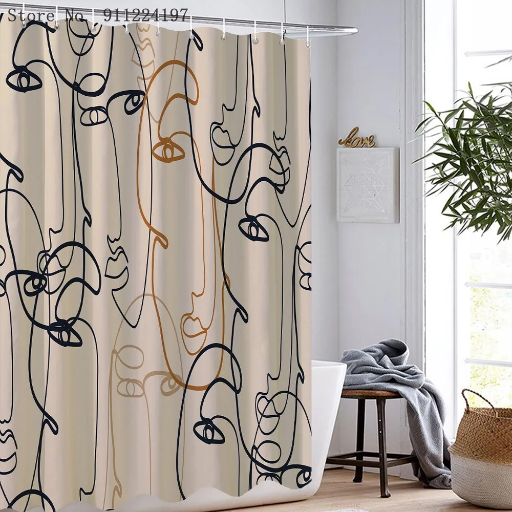 Face Art Renderings Polyester Shower Curtain 3d Print Animal Cow Bee Thicken Waterproof Curtain With Hooks For Bath Showering
Face Art Renderings Polyester Shower Curtain 3d Print Animal Cow Bee Thicken Waterproof Curtain With Hooks For Bath Showering