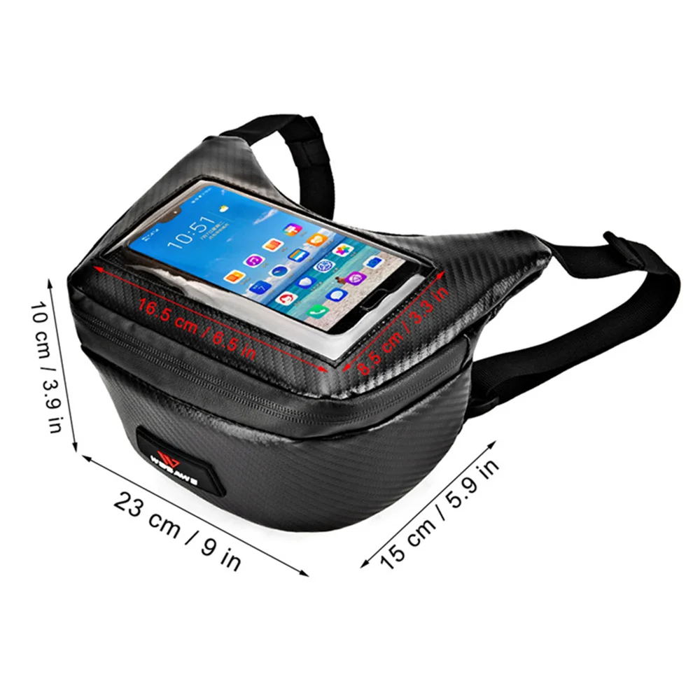WOSAWE Motorcycle Front Bag Waterproof Mobile Phone Touch Screen Storage Bag Scooter Front Bag Street Motorcycle Waist Bag
WOSAWE Motorcycle Front Bag Waterproof Mobile Phone Touch Screen Storage Bag Scooter Front Bag Street Motorcycle Waist Bag
