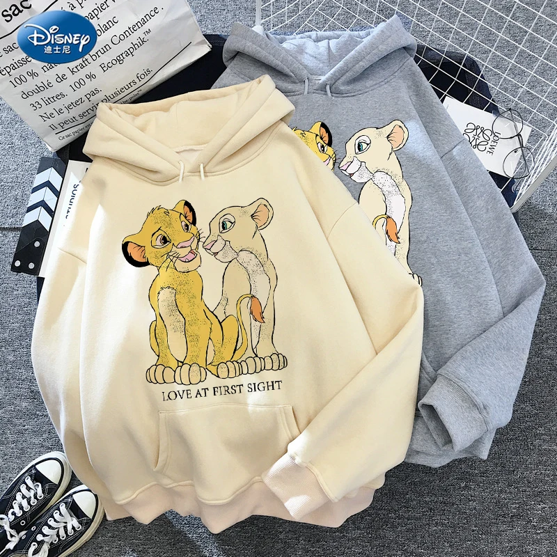 Disney Women Oversize Hoodie Harajuku Cartoons The lion king Winter Sweatshirt Casual Long Sleeve Thicken Hooded Tops Hoody
Disney Women Oversize Hoodie Harajuku Cartoons The lion king Winter Sweatshirt Casual Long Sleeve Thicken Hooded Tops Hoody