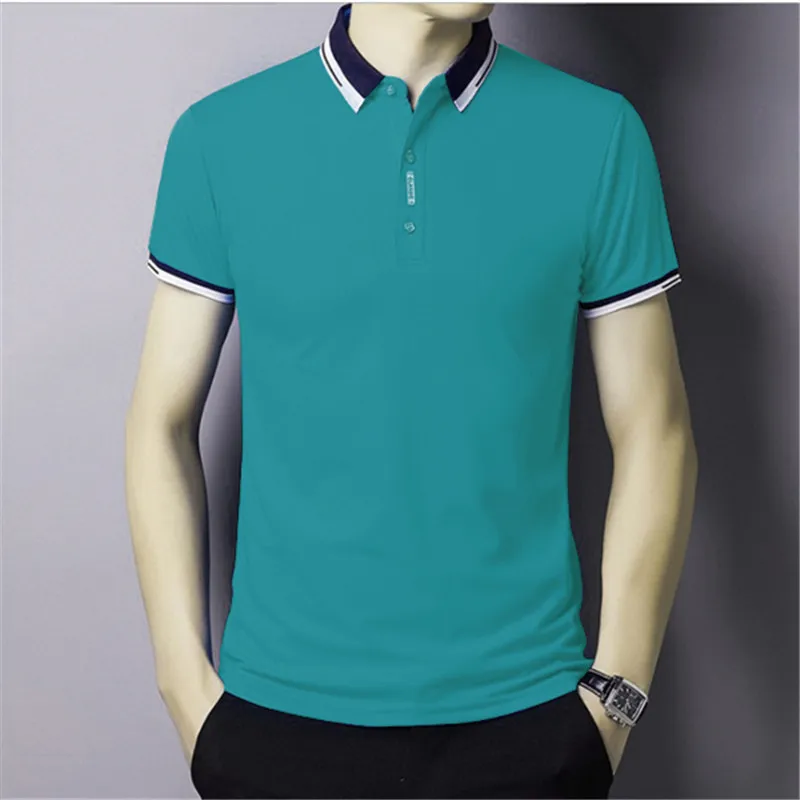 2021 new men's solid color casual polo shirt, short sleeve, multicolor polo shirt
2021 new men's solid color casual polo shirt, short sleeve, multicolor polo shirt