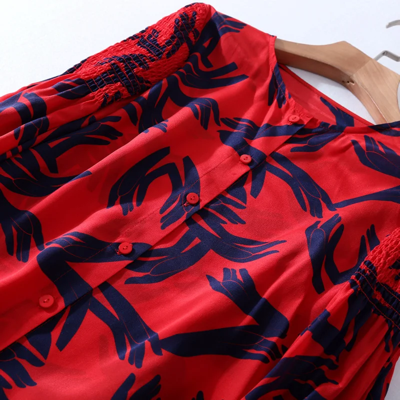 Топы и женские блузки Harajuku рубашки с длинным рукавом красная блузка из