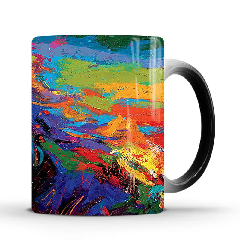 1Pcs New 350ml Painted Lion Creative Color Changing Mugs Milk Coffee Tea Cups Novelty Gift for Friends Children
1Pcs New 350ml Painted Lion Creative Color Changing Mugs Milk Coffee Tea Cups Novelty Gift for Friends Children