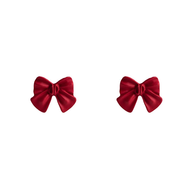 Origin Summer Korean Style Metal Red Bowknot Stud Earrings for Women Temperament Hollow Out Earrings Party Jewellery Drop Ship
Origin Summer Korean Style Metal Red Bowknot Stud Earrings for Women Temperament Hollow Out Earrings Party Jewellery Drop Ship
