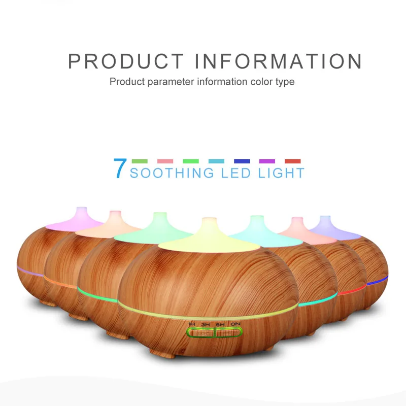 Home 550ml Wood Grain Aroma Diffuser Essential Oil Mist Maker Ultrasonic Air Humidifier Aromatherapy Diffuser for Home Office
Home 550ml Wood Grain Aroma Diffuser Essential Oil Mist Maker Ultrasonic Air Humidifier Aromatherapy Diffuser for Home Office