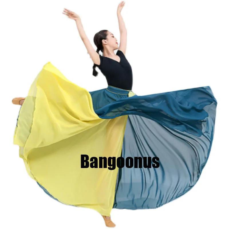 Bellydance Skirt Double-sided Chiffon 540 Degrees Oversized 8 Meters Dance Long Skirt High-waisted Red Skirt Belly Dance Outfit
Bellydance Skirt Double-sided Chiffon 540 Degrees Oversized 8 Meters Dance Long Skirt High-waisted Red Skirt Belly Dance Outfit