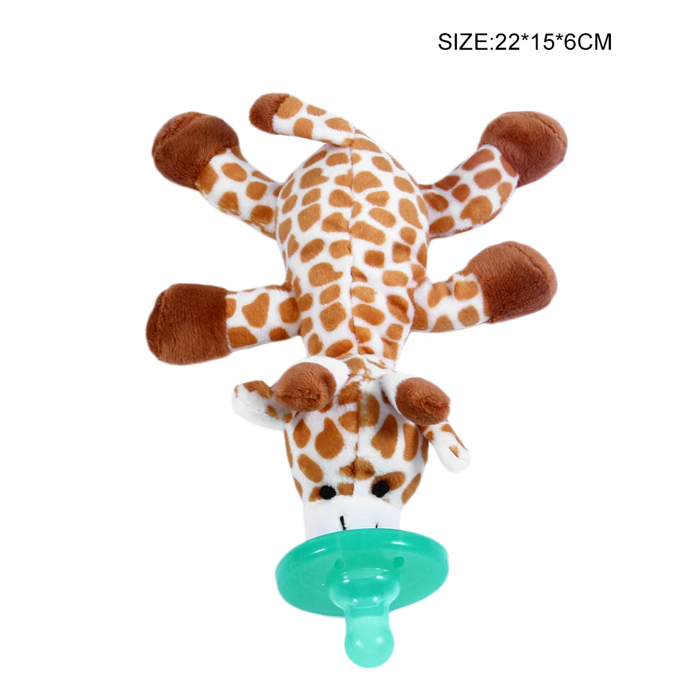 Cute Funny Newborn Baby Food-grade Silicone Cartoon Animal Pacifier With Soft Plush Toy BPA Free Dummy Nipple Teat Soother
Cute Funny Newborn Baby Food-grade Silicone Cartoon Animal Pacifier With Soft Plush Toy BPA Free Dummy Nipple Teat Soother