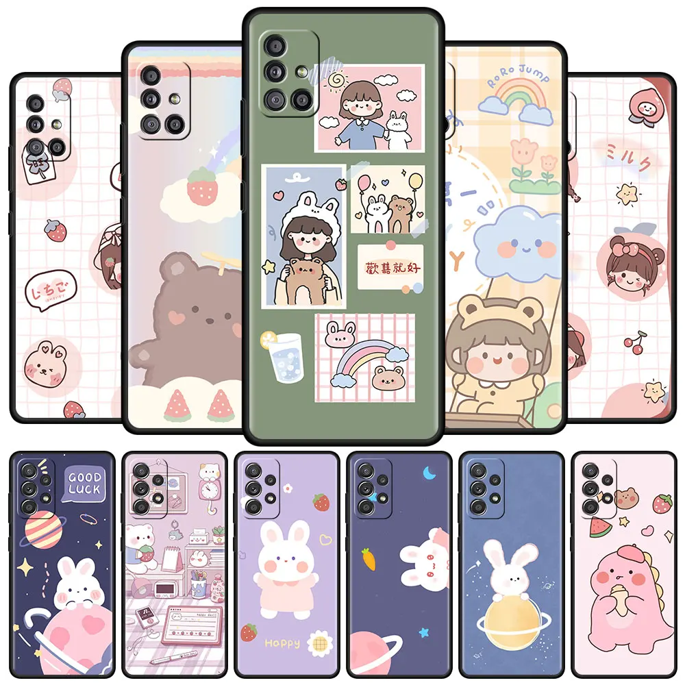 Cute Cartoon Pattern For Samsung A51 A12 A21s Phone Case For Galaxy A71 A52 A31 A32 A02s A72 A11 A41 A22 Soft Cover Sac
Cute Cartoon Pattern For Samsung A51 A12 A21s Phone Case For Galaxy A71 A52 A31 A32 A02s A72 A11 A41 A22 Soft Cover Sac