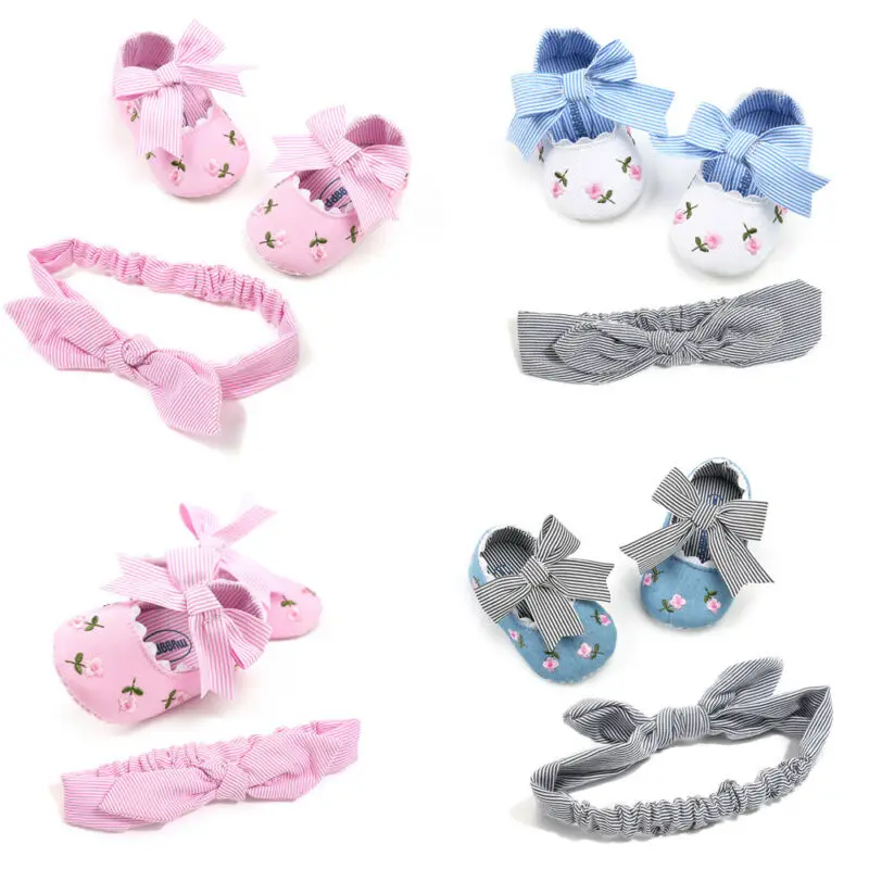 Non-slip Toddler Kids Baby Girls Shoes Headband Girls Soft Sole Cotton Crib 0-18M 
Non-slip Toddler Kids Baby Girls Shoes Headband Girls Soft Sole Cotton Crib 0-18M