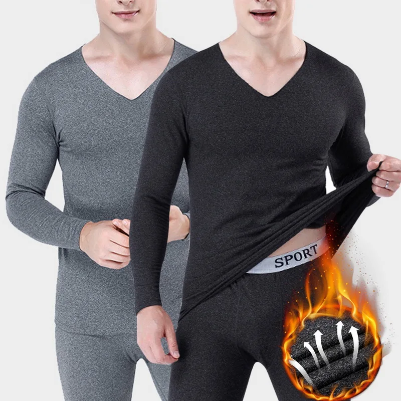 New Men Underwear Long Johns Suit Velvet Thermal Sets Men Warm Mens Elastic Thermals Winter Pants Long Underwear Thermo Clothes
New Men Underwear Long Johns Suit Velvet Thermal Sets Men Warm Mens Elastic Thermals Winter Pants Long Underwear Thermo Clothes