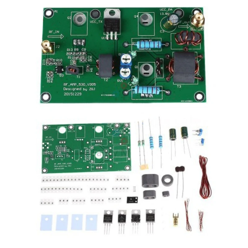 Плата линейного усилителя мощности SSB 45 Вт наборы для самостоятельной сборки