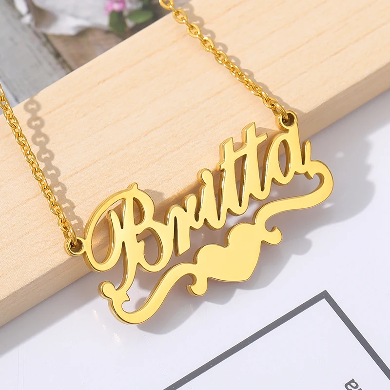 Handmade Custom Name Jewelry Personalized Name Necklace Women Men Bijoux Femme Filled Heart Statement Choker Gift Idea
Handmade Custom Name Jewelry Personalized Name Necklace Women Men Bijoux Femme Filled Heart Statement Choker Gift Idea