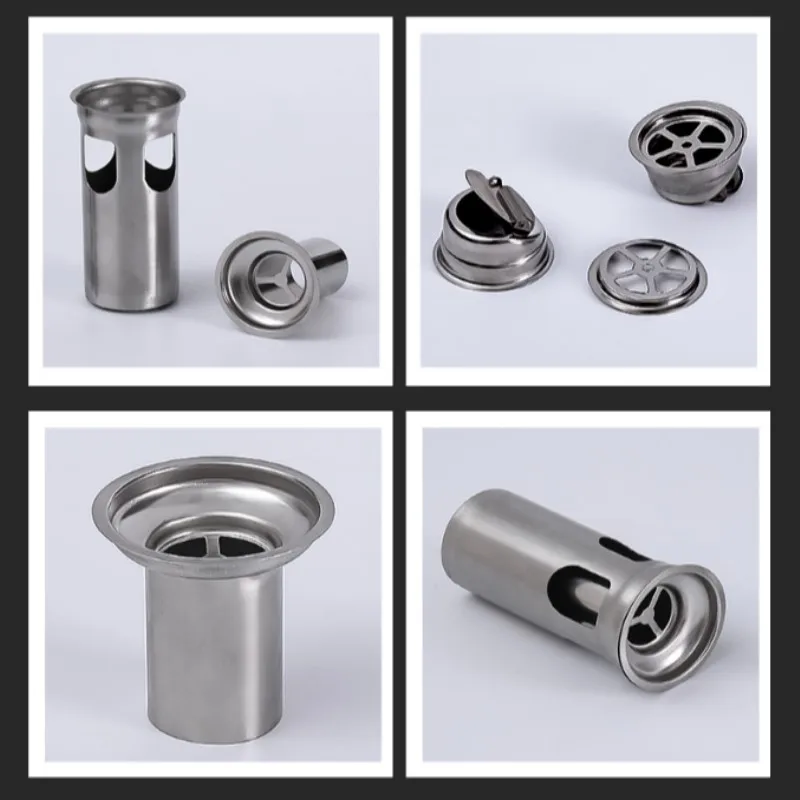 2 Core Pest Control Anti-odor Stainless Steel Cover Floor Drain Core Bathroom Kitchen Gadgets Sewer Accessories Round Deodorant
2 Core Pest Control Anti-odor Stainless Steel Cover Floor Drain Core Bathroom Kitchen Gadgets Sewer Accessories Round Deodorant