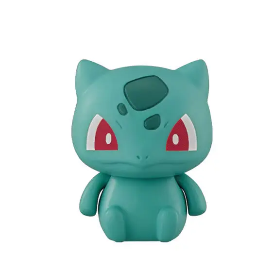 Bandai натуральная Gacha игрушки Аниме Покемон фигурки Пикачу Бульбазавр Chespin Celebi Turtwig
