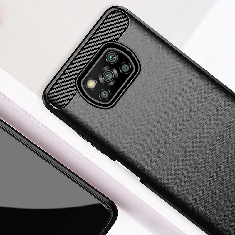 Suitable for Xiaomi Poco X3 NFC Mobile Phone Case Silicone Protective Sleeve Carbon Fiber Brushed Protective Soft Case
Suitable for Xiaomi Poco X3 NFC Mobile Phone Case Silicone Protective Sleeve Carbon Fiber Brushed Protective Soft Case