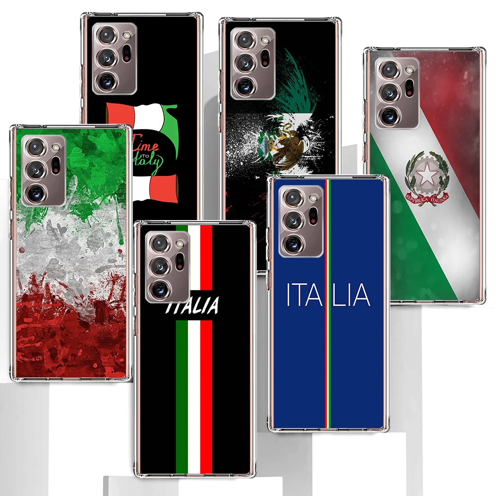 Italy Italian Flag Case for Samsung Galaxy Note 20 Ultra 10 Lite 9 8 M31 M51 M30s M31s J6 Plus J8 Transparent Soft Phone Cover
Italy Italian Flag Case for Samsung Galaxy Note 20 Ultra 10 Lite 9 8 M31 M51 M30s M31s J6 Plus J8 Transparent Soft Phone Cover