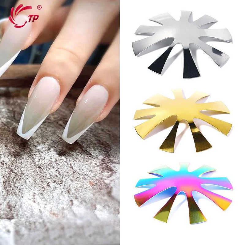 Easy French Smile Cut V Line Almond Shape Tips Manicure Edge Trimmer Nail Cutter Acrylic Gold White French Nails Pro 9 Sizes Kit
Easy French Smile Cut V Line Almond Shape Tips Manicure Edge Trimmer Nail Cutter Acrylic Gold White French Nails Pro 9 Sizes Kit
