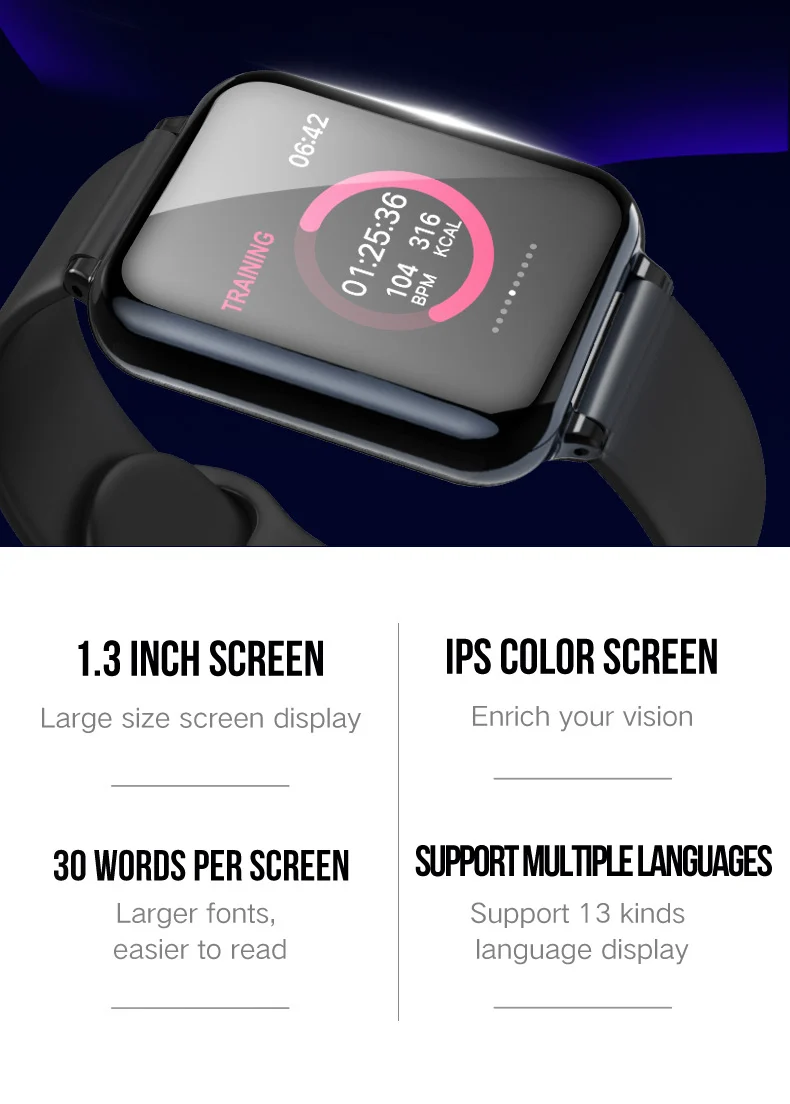 B57 Luxury Led Smartwatch Smart Clock Waterproof Women Sport Health Bracelet For Android Ios
B57 Luxury Led Smartwatch Smart Clock Waterproof Women Sport Health Bracelet For Android Ios