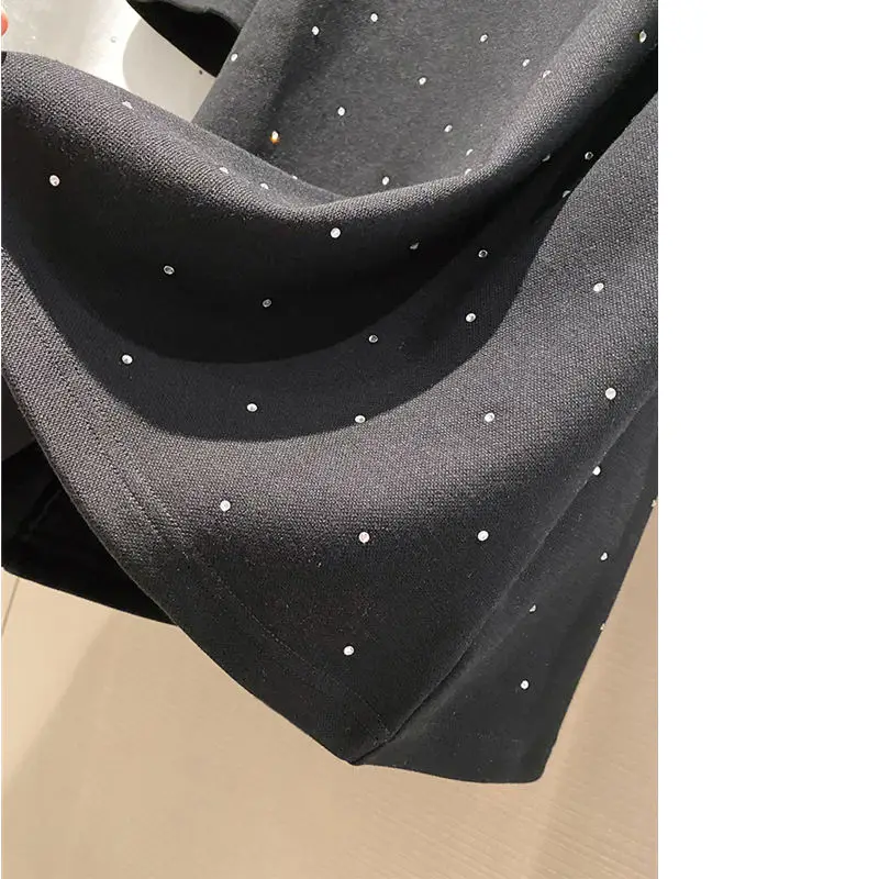 The goods in long loose diamond white T-shirt woman with short sleeves thickening diamond render unlined upper garment of Europe
The goods in long loose diamond white T-shirt woman with short sleeves thickening diamond render unlined upper garment of Europe
