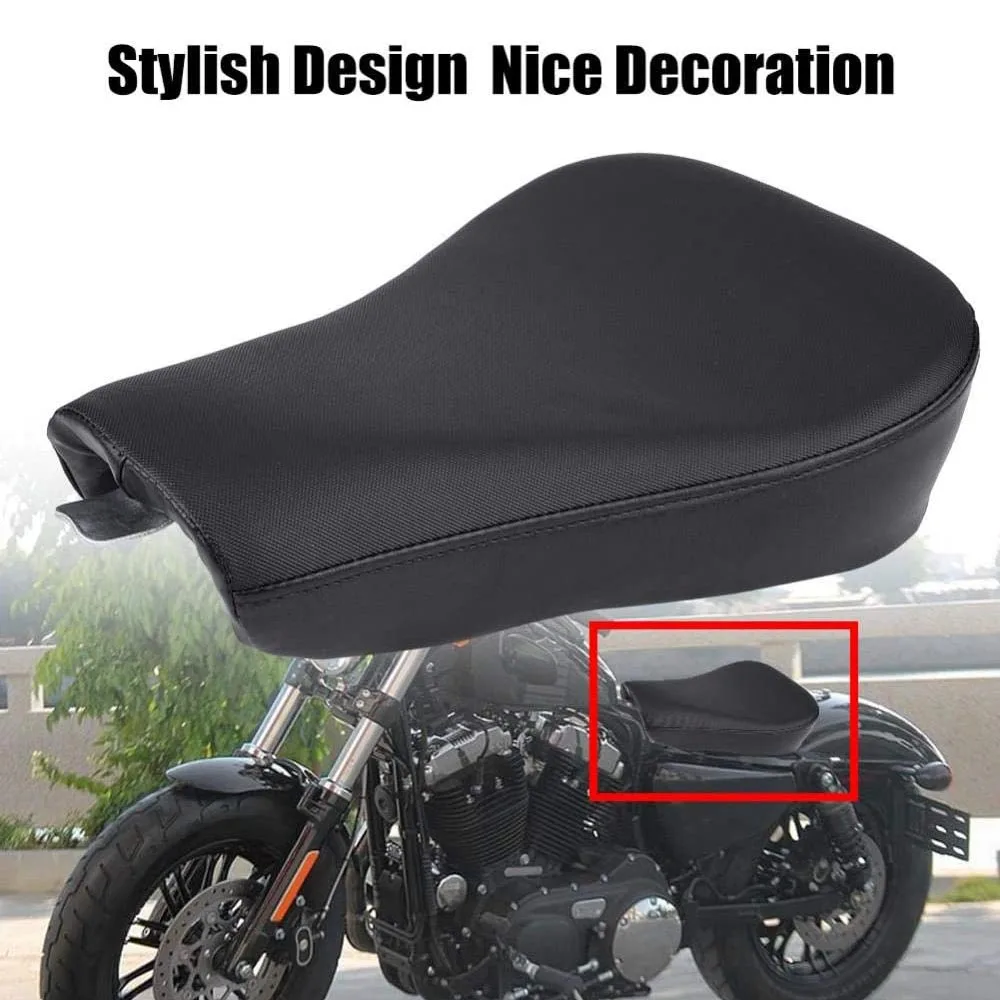 Мотоциклетная Передняя водонепроницаемая кожаная подушка для сиденья Соло Sportster