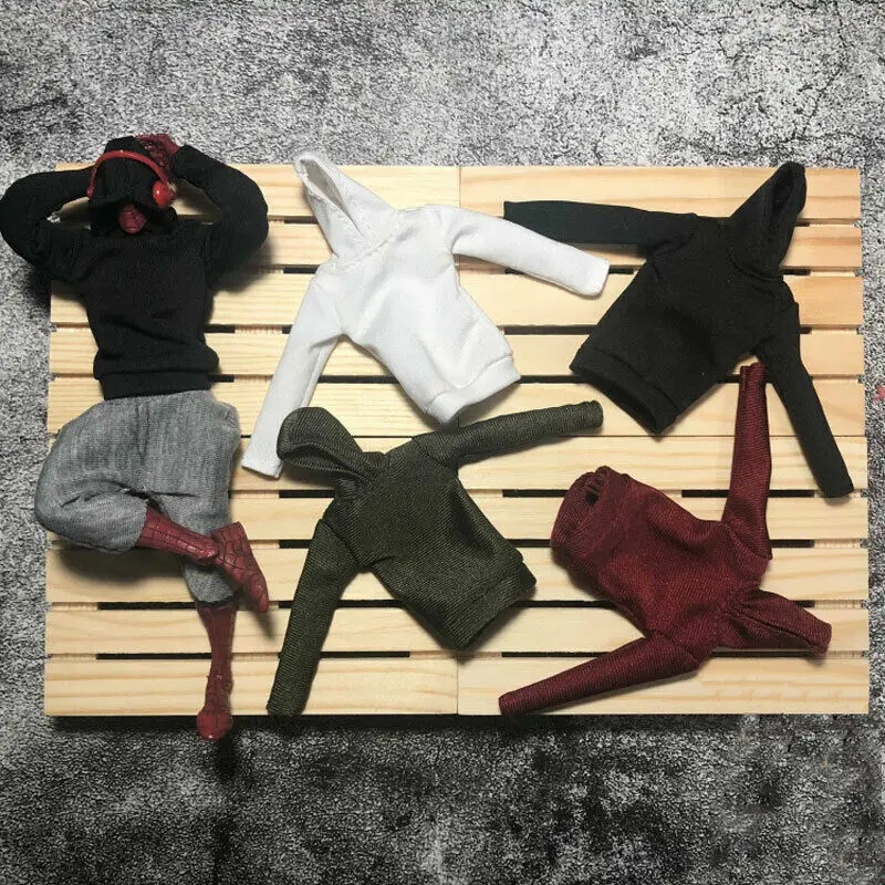 1/12 Scale Action Figure Clothes T-shirt Model for 6" female&male Doll Toys
1/12 Scale Action Figure Clothes T-shirt Model for 6" female&male Doll Toys