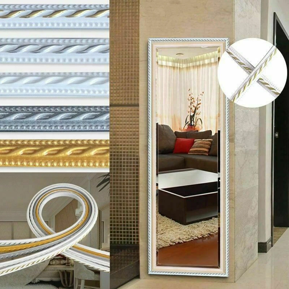 PVC Flexible Bendable Ribbon Rope Panel Moulding Mirror Frame Trim Home Decor For TV Backgrounds, Mirror Frames
PVC Flexible Bendable Ribbon Rope Panel Moulding Mirror Frame Trim Home Decor For TV Backgrounds, Mirror Frames