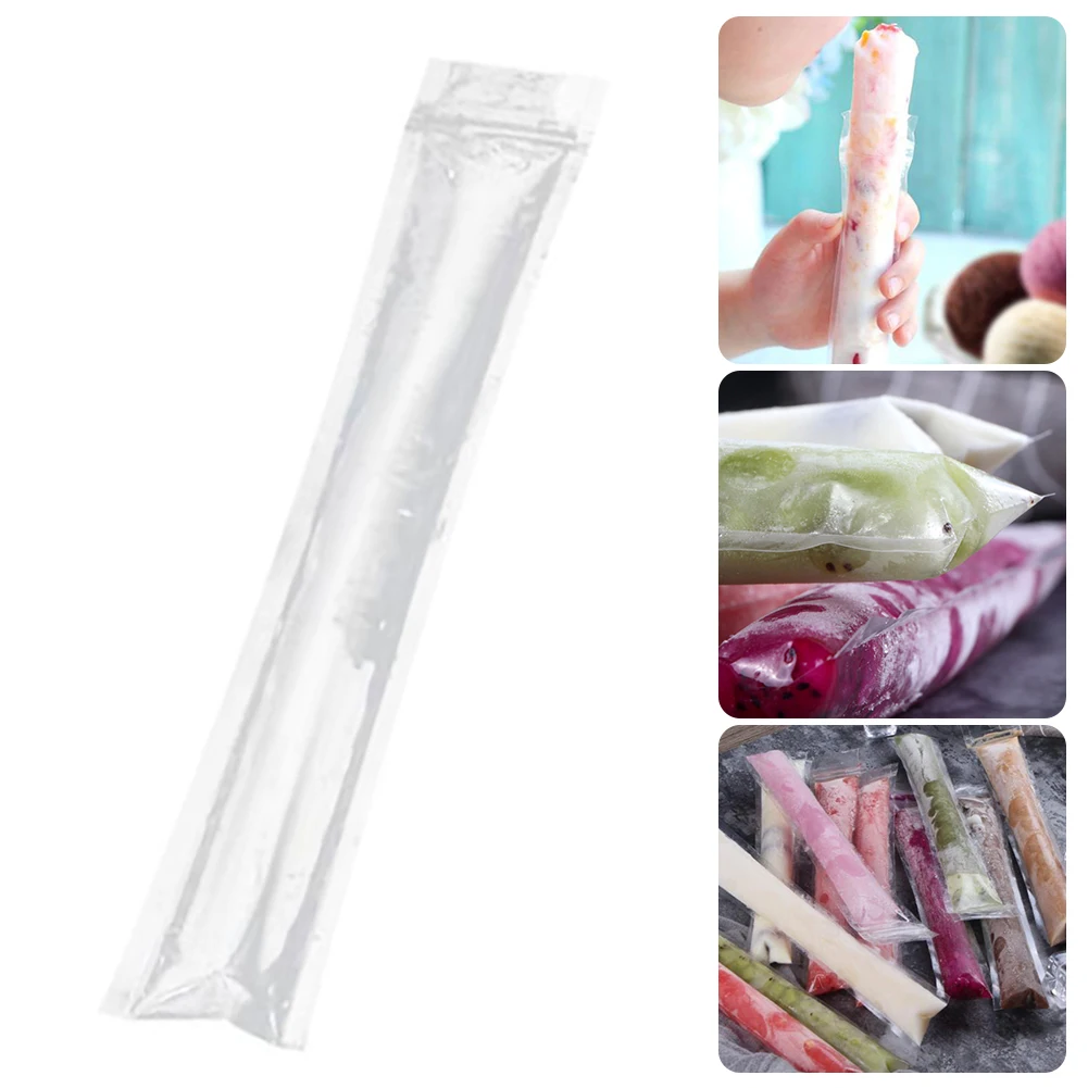 100 Pcs Disposable Ice Pop Mold DIY Bag Own Style Tools Freezer Mold Popsicle Molds Ice Cream Package
100 Pcs Disposable Ice Pop Mold DIY Bag Own Style Tools Freezer Mold Popsicle Molds Ice Cream Package
