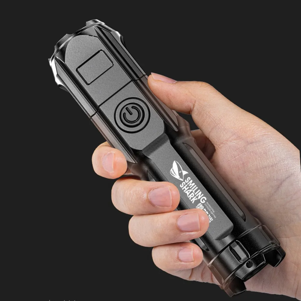 ABS Strong Light Focusing Flashlight Outdoor Portable XPE Waterproof Flashlight Life Waterproof 13x3.5cm 500M Flashlight
ABS Strong Light Focusing Flashlight Outdoor Portable XPE Waterproof Flashlight Life Waterproof 13x3.5cm 500M Flashlight