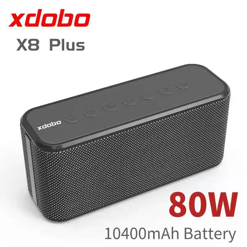 Портативная bluetooth Колонка XDOBO X8 Plus Беспроводная колонка с глубокими басами TWS