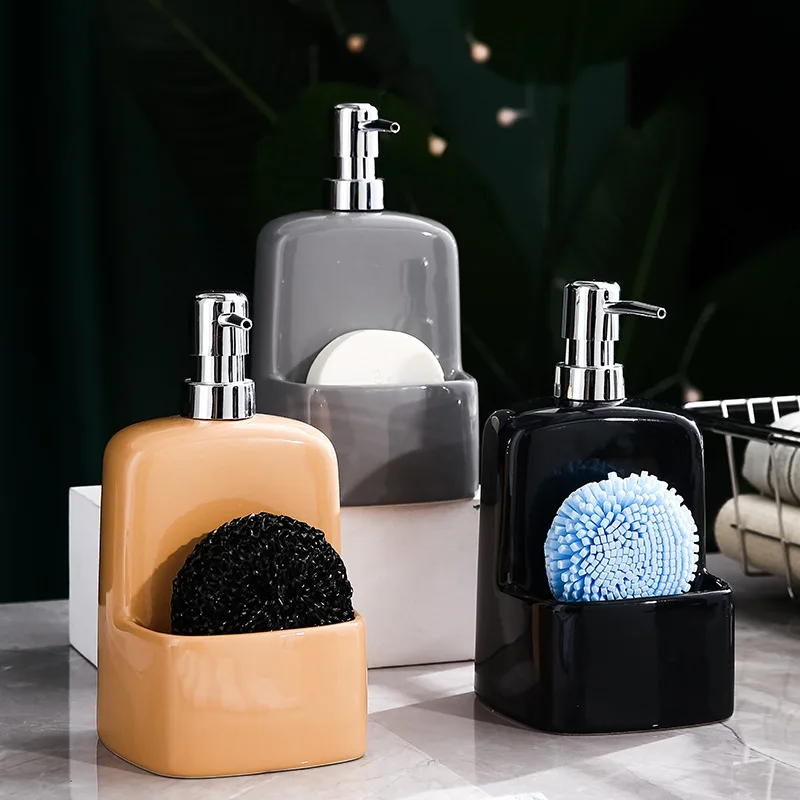 630MLSoap Dispenser Sink Countertop Liquid Hand Soap Dispenser Pump Bottle Caddy with Storage Compartment Holds Sponges
630MLSoap Dispenser Sink Countertop Liquid Hand Soap Dispenser Pump Bottle Caddy with Storage Compartment Holds Sponges